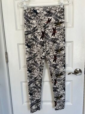 Women's dragonfly print leggings